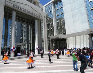 Tribunales de Iquique sorprenden a la comunidad con esquinazo dieciochero