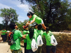 Estudiantes conocieron Geoglifos de Pintados y la Reserva Nacional Pampa del Tamarugal