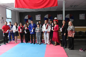 Habilitan espacio para el deporte y la recreación en departamento de extranjería