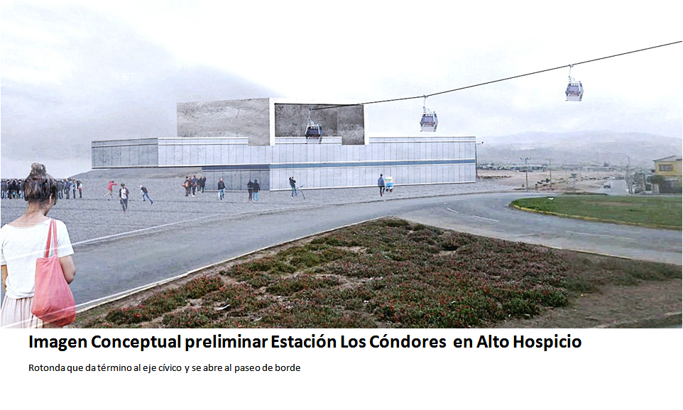 Avanza proyecto de estudio de teleférico que unirá a Iquique con Alto Hospicio