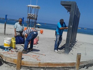 Todo dispuesto por el municipio para iniciar temporada de playas 2015