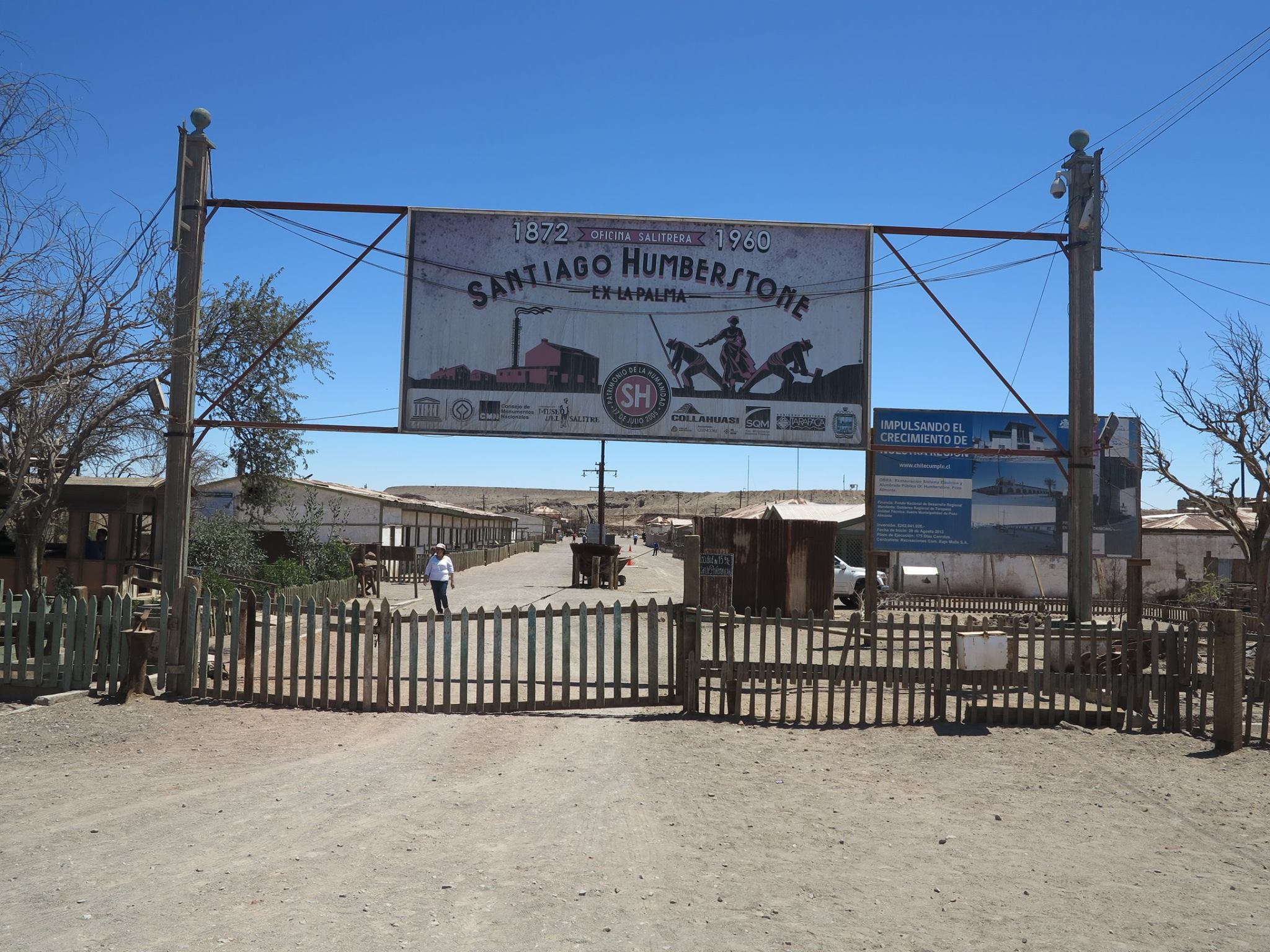 Salitrera Humberstone recibirá público en horario restringido este lunes 20, por inauguración de Pulpería