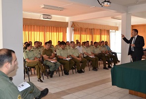 Sobre primeras diligencias, capacitaron a oficiales y funcionarios de Carabineros