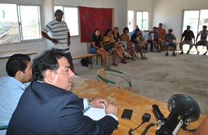 Gobierno prepara plan para buscar soluciones a los problemas que hay en Caleta Caramucho