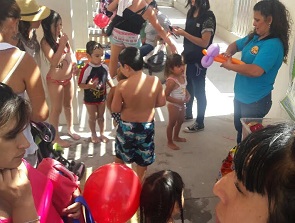 Masiva participación en El Boro y La Pampa, durante el desarrolló de «Chile Celebra el Verano»