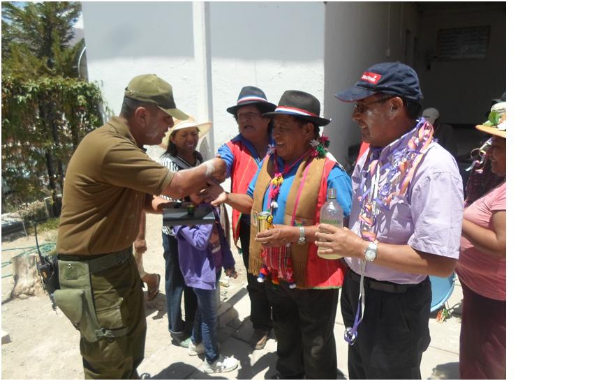 Carabineros de la Patrulla Indígena participa en Carnavales Andinos