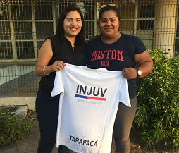 INJUV distingue a deportista iquiqueña convocada a selección nacional de Halterofilia
