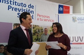 Convenio que potencia relaciones intergeneracionales firmaron INJUV y el IPD