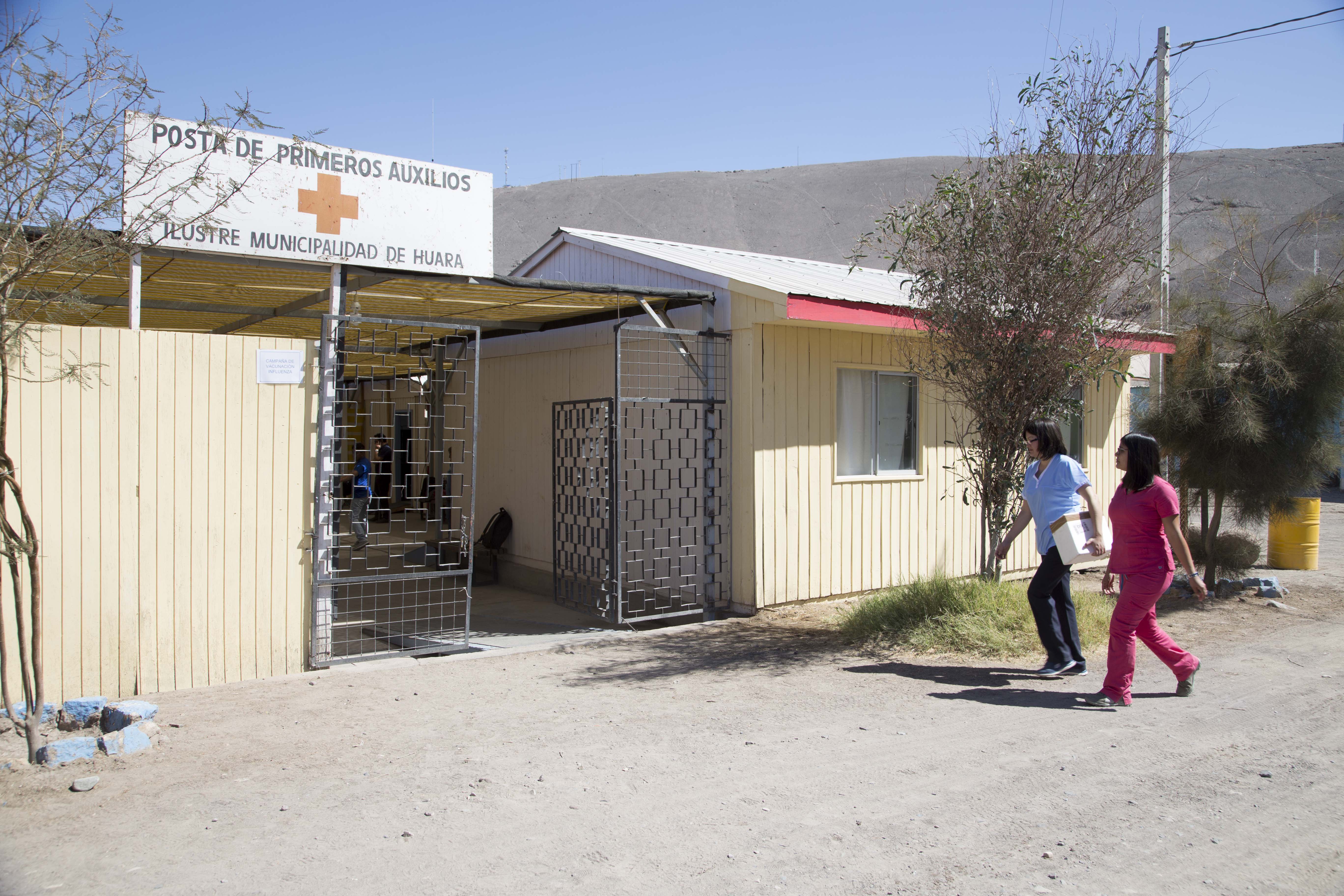 Implementan hospital de campaña en poblado de Tarapacá