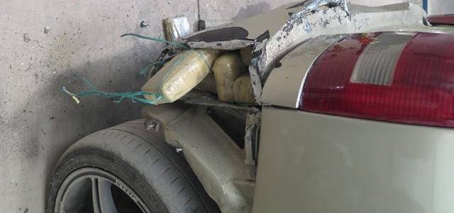 Aduana detecta 62 kilos de maihuana en auto ecuatoriano