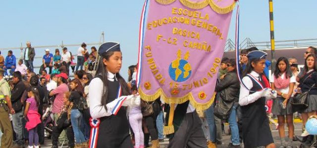 10 mil estudiantes y 11 bandas escolares en desfile por el Combate Naval de Iquique