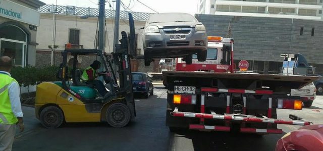 Más de 700 automóviles ya fueron retirados de las calles de Iquique