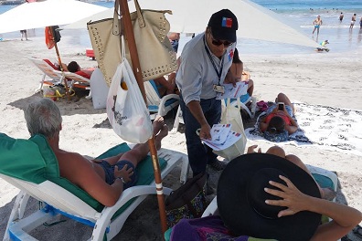 Campaña preventiva para alertar sobre la fragata portuguesa, realizaron en Cavancha