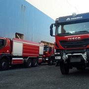 Llegaron a Iquique modernos carros de bomberos
