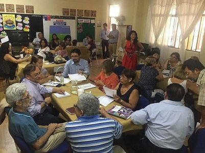 Gran despliegue para  apoyar y orientar a escuelas de la macrozona norte