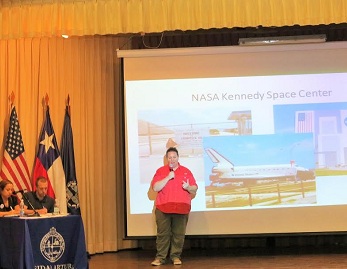 Astronauta Jamie Guined acercó espacio y desierto para prospectar el Proyecto Habitat en Tarapacá