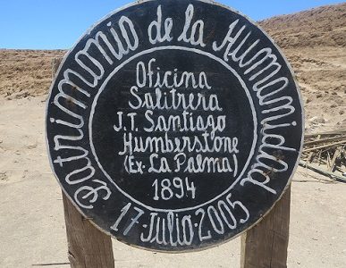 Salitreras Humberstone y Santa Laura no recibirán visitas el día del Censo