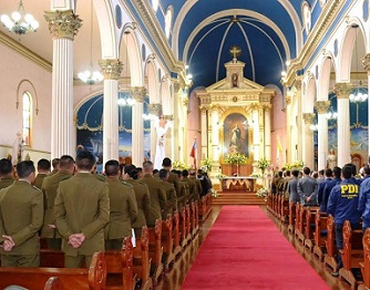 Misa solemne por el 90º aniversario de Carabineros