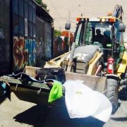 Camiones municipales extraen diariamente 24 metros cúbicos de escombros, actividad extra al retiro de basura domiciliario