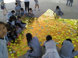 Estudiantes de escuela básica Estrella de Sur de Pozo Almonte, propusieron medidas para mejorar su establecimiento