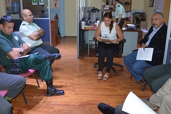 Mediante metodología de grupo focal, funcionarios de Gendarmería analizaron riesgos psicosociales