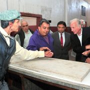 Impresionantes esculturas monumentales, reviven la Pulpería de Salitrera Humberstone