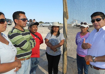 Ganaderos, productores de hortalizas, verduras y frutas de Bajo Soga en diálogo con autoridades comunales
