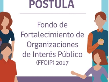 Atención organizaciones sociales. Amplían plazo ara postular a Fondo de Fortalecimiento 2017