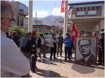 Organizaciones de izquierda recordaron a Presidente Allende en el 109 aniversario de su natalicio