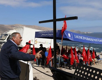En Pisagua rindieron homenaje a detenidos que aparecieron en fosa clandestina, hace 27 años