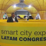 Alcalde Soria participa en congreso de ciudades inteligentes en México
