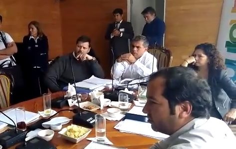 Inaudito. De “mala clase, rasca y ordinario” trató el otrora intendente Cartes, al alcalde Mauricio Soria en plena sesión del Concejo Municipal
