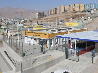 Nuevo Centro Comunitario de Salud Familiar de Alto Hospicio, ya funcionando y con capacidad de atender a 5 mil pacientes