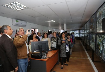Concejales de todo Chile conocieron Centro de Control y Vigilancia de la Municipalidad de Iquique