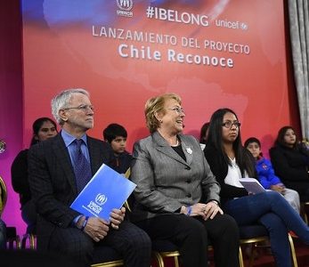 En Iquique ACNUR despliega trabajo d protección de derechos humanos de hijos de migrantes en la lucha contra la apatridia en Chile