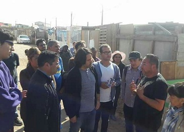 Alberto Mayol  realizó actividades en Iquique y Alto Hospicio, acompañado de candidatos a diputado y Consejeros Regionales