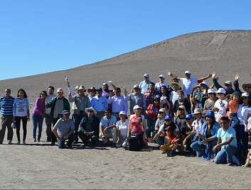 Tareas de limpieza en cerro Unitas, dentro del programa «Rescatemos al Gigante de Atacama»