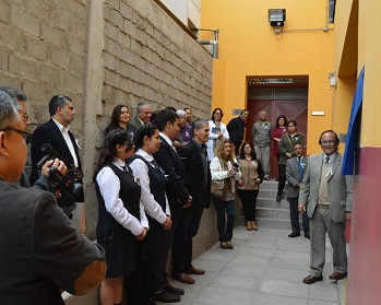 Taller Automotriz es bautizado con el nombre de “Felipe Rocha Pantoja”, en reconocimiento a su labor docente