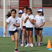 Festival de Habilidades Motrices de Cormudesi, se realizó en su segunda versión, incorporando a 16 escuelas