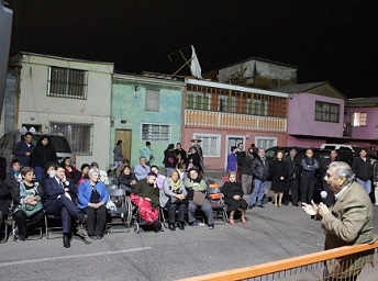 Con casas que vienen de la época del Perú, Junta Vecinal 21 de Mayo  conmemoró su aniversario Nº 35
