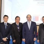Ministro de Obras Públicas encabeza encuentro de integración internacional en la zona norte