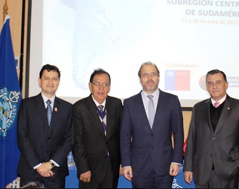 Ministro de Obras Públicas encabeza encuentro de integración internacional en la zona norte