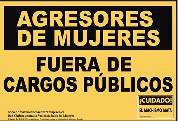 Red contra la Violencia Hacia las Mujeres pide que agresores sean alejados de sus cargos públicos