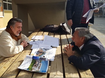 Jorge Soria se reúne con Guillier en Santiago e inicia recta final para inscribir su candidatura a Senador