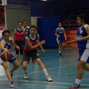 Quinteto femenino de Unap se luce en las Ligas Deportivas de Educación Superior