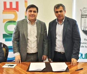 Para intercambiar conocimientos en programas de Educación y Salud, municipios de Iquique y Colina firmaron acuerdo de colaboración
