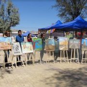 Ruta de Arte in situ, iniciativa cultuiral que realizaza el Colectivo Estación Iquique
