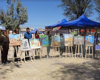 Ruta de Arte in situ, iniciativa cultuiral que realizaza el Colectivo Estación Iquique