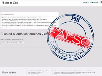 Brigada de Delitos Económicos de la PDI advierte acerca de phishing en redes sociales