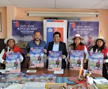 Lanzan Expo Textil Alpaca del Norte, Tarapacá 2017, que rescata territorialidad y cosmovisión andina